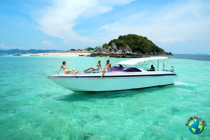 Private Charter Speedboat to PhiPhi Island & Bamboo or Khai Island - 20 Passenger