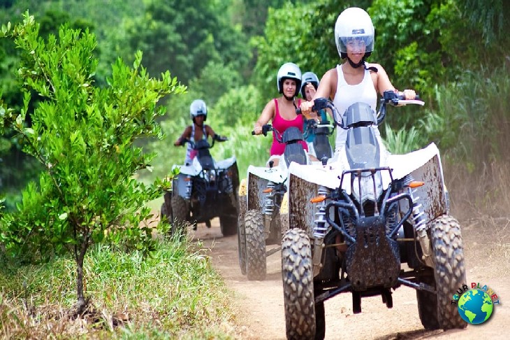 Rafting 5 Km & Elephant Trek & ATV 30 Min